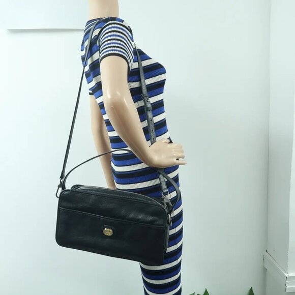 100% Authentic GUCCI Morpheus Black Leather Satchel 1189-121224 - Picture 12 of 12